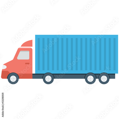 Delivery Van Vector Icon