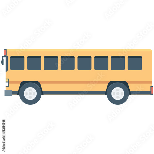 Bus Vector Icon