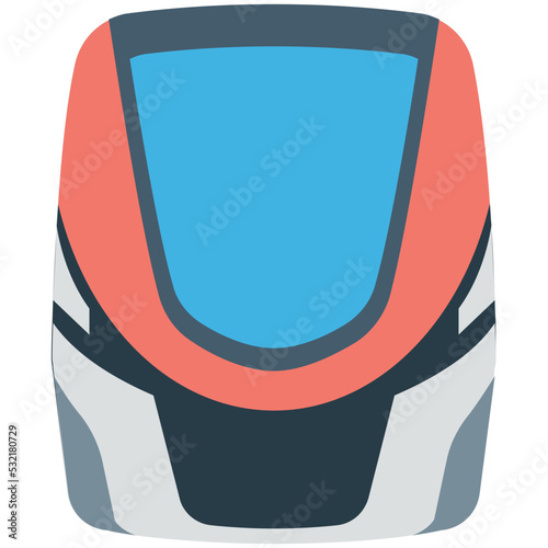 Tram Vector Icon 
