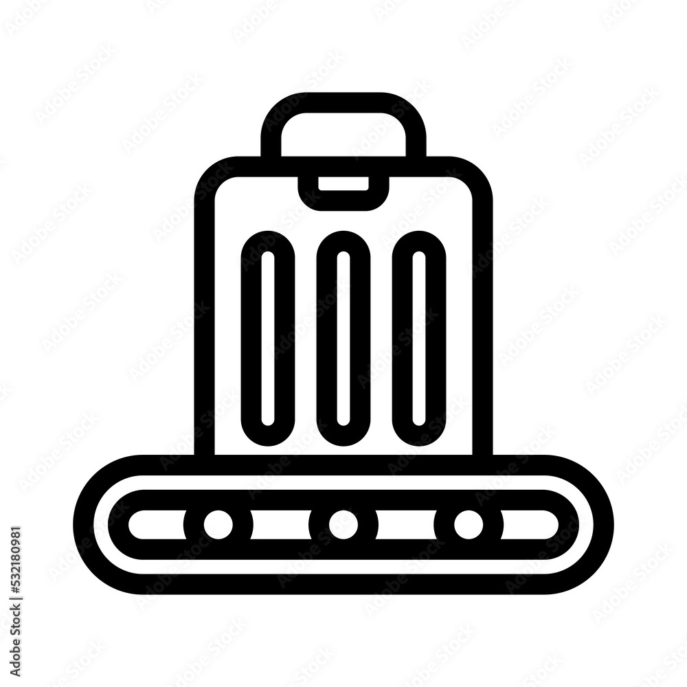 conveyor line icon illustration vector graphic conveyor line icon illustration vector graphic