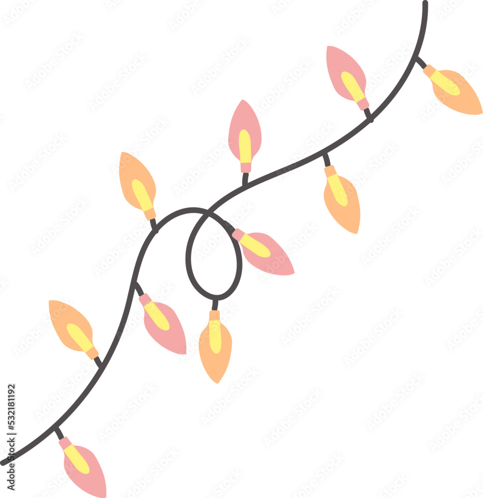 garland hand drawn icon garland hand drawn icon