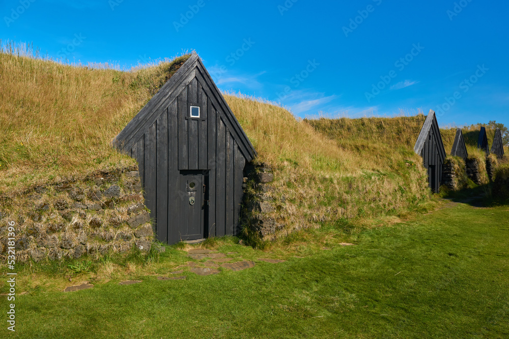 Obraz premium islanda house