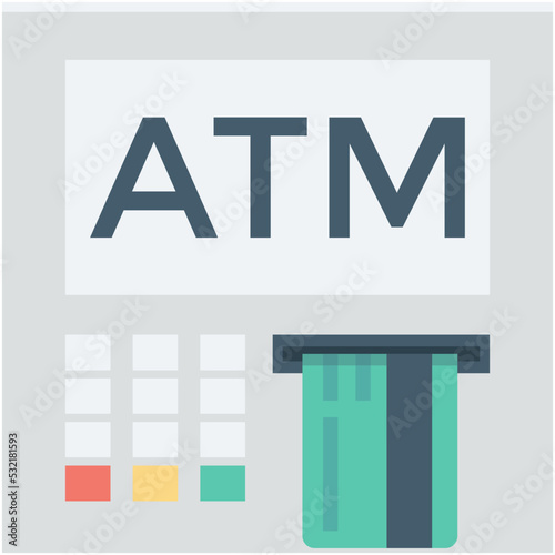 Atm Vector Icon