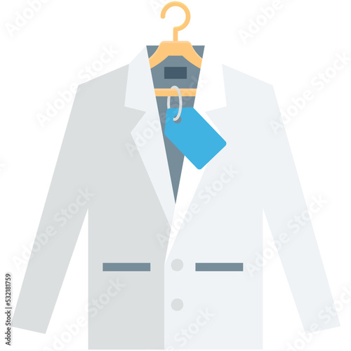 Coat Vector Icon