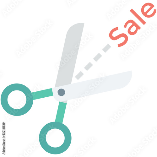 Scissor Vector Icon