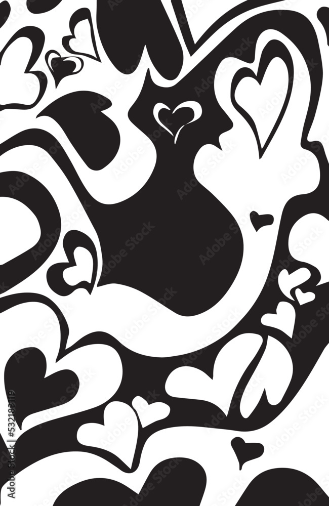Black and white abstract background Black and white abstract background