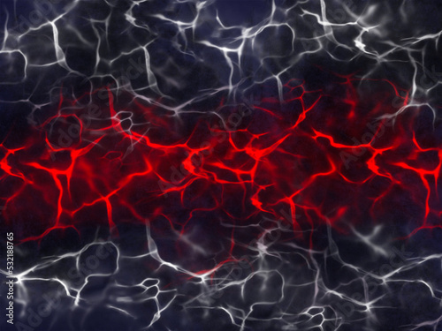 White red texture water on black background. Modern futuristic background. Perfect for card, banner, template, decoration, print, cover, web, element design. 