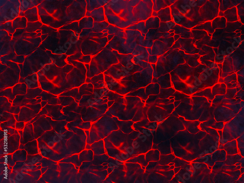 Red texture water on black background. Modern futuristic background. Perfect for card, banner, template, decoration, print, cover, web, element design. 