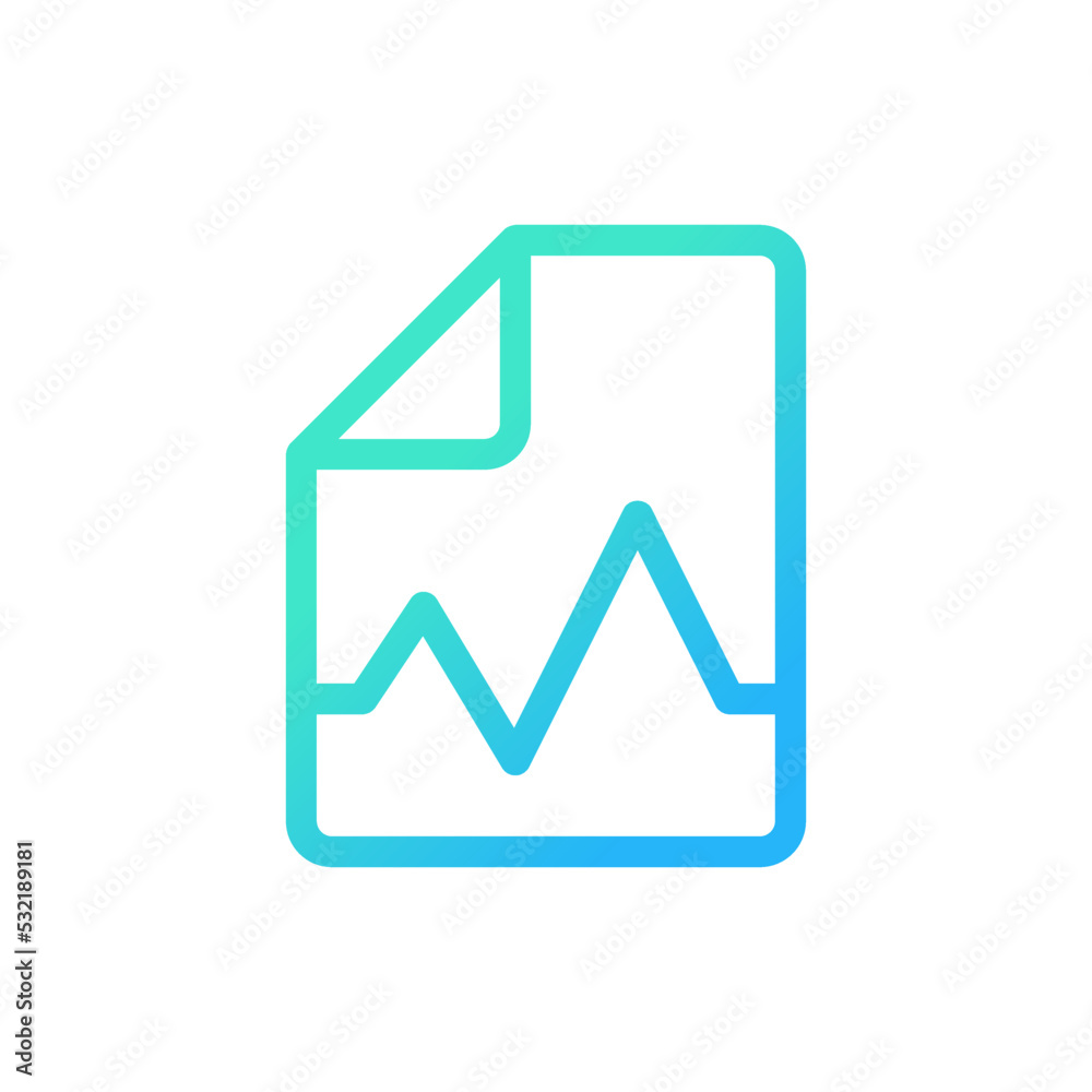 Electronic health record pixel perfect gradient linear ui icon. Digital report of patient condition. Line color user interface symbol. Modern style pictogram. Vector isolated outline illustration Electronic health record pixel perfect gradient linear ui icon. Digital report of patient condition. Line color user interface symbol. Modern style pictogram. Vector isolated outline illustration