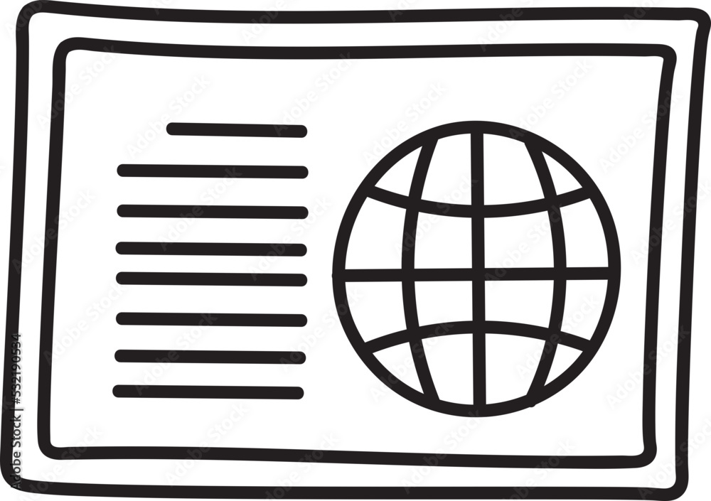 office material hand drawn illustration office material hand drawn illustration