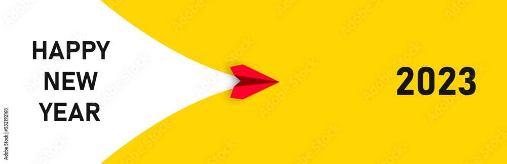 Red plane heading towards 2023. 2023 year plan idea concept. business creativity new idea discovery innovation technology. Red plane heading towards 2023. 2023 year plan idea concept. business creativity new idea discovery innovation technology.
