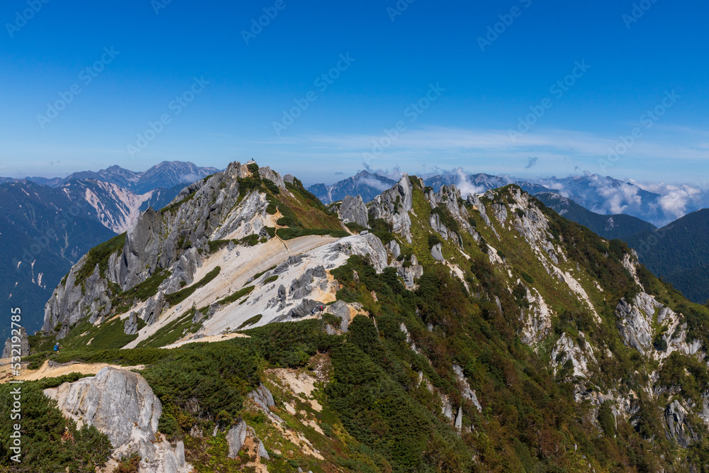 初秋の燕岳登山