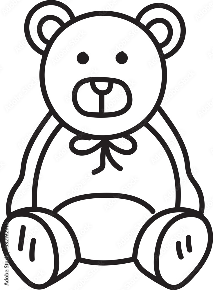 Obraz premium toys hand drawn icon