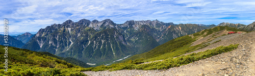 Wallpaper Mural 蝶ヶ岳山頂から北アルプスの山々 Torontodigital.ca