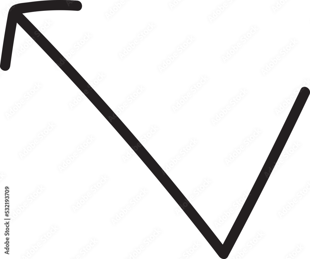 arrow hand drawn icon arrow hand drawn icon