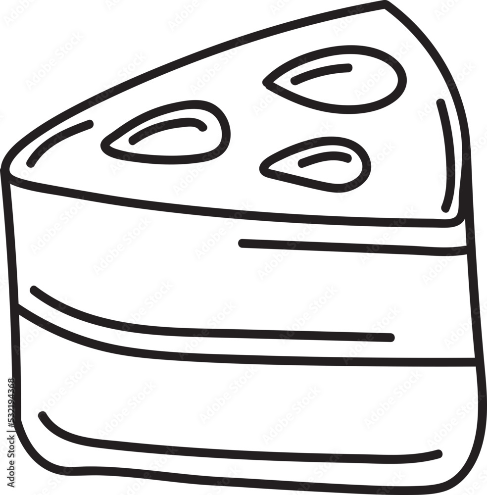 birthday material hand drawn icon birthday material hand drawn icon