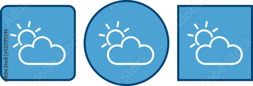 Hand draw the weather collection, vector illustration