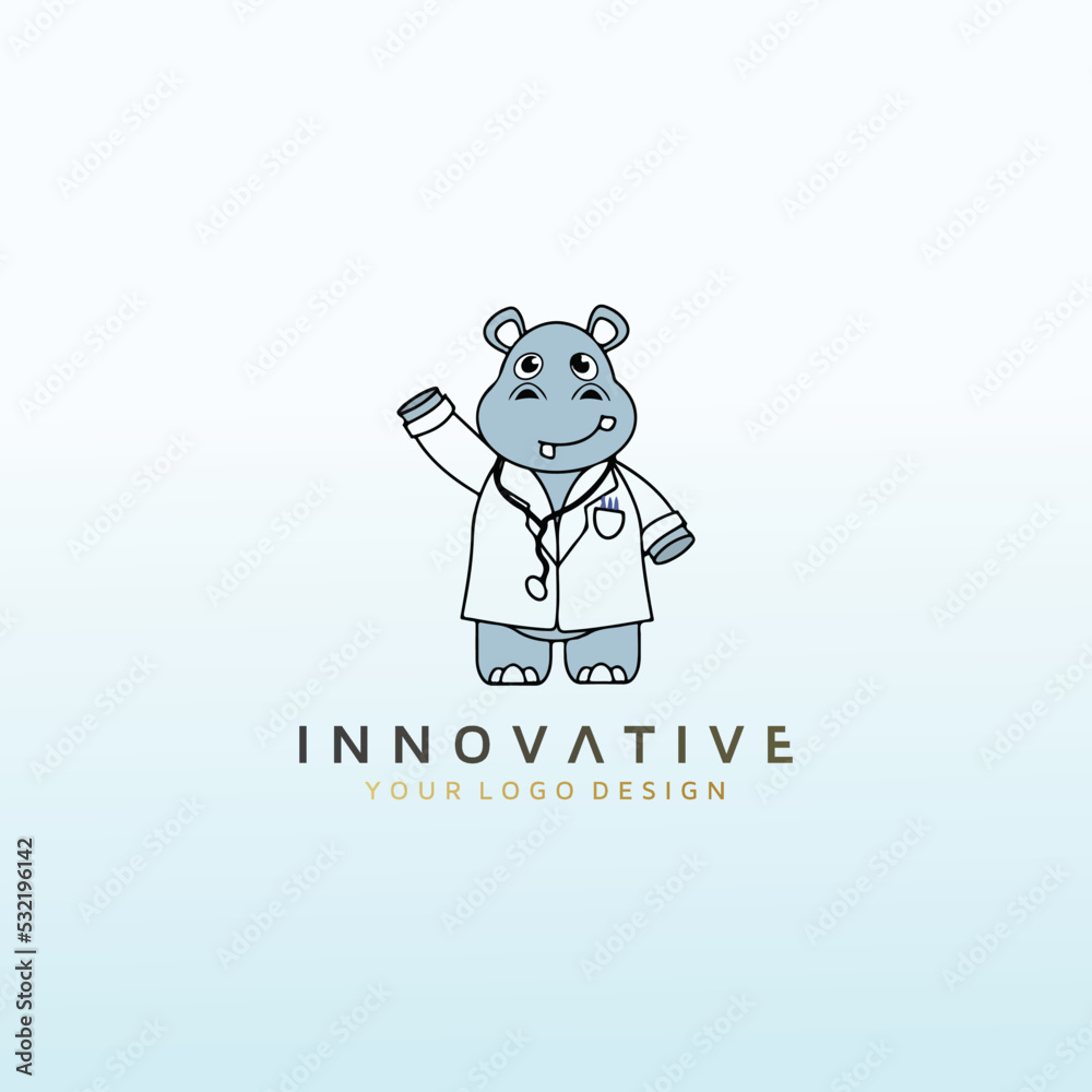 Create Medical Image cartoon logo design Create Medical Image cartoon logo design