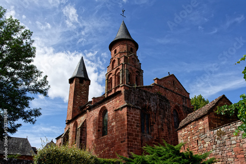 L'église de Collonges-la-Rouge