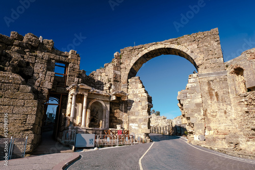 Fotografia ruins of the roman forum