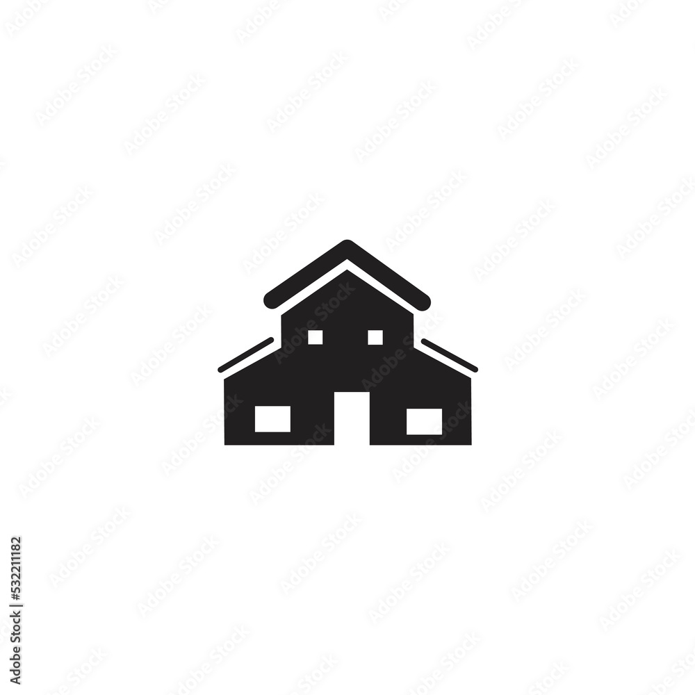 illustration vector graphic of house icon isolated on white background, perfect for architecture, building real estate, development catalog, etc. illustration vector graphic of house icon isolated on white background, perfect for architecture, building real estate, development catalog, etc.