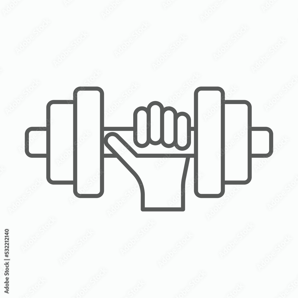 weight lifting icon, weight vector, dumbbell illustration weight lifting icon, weight vector, dumbbell illustration