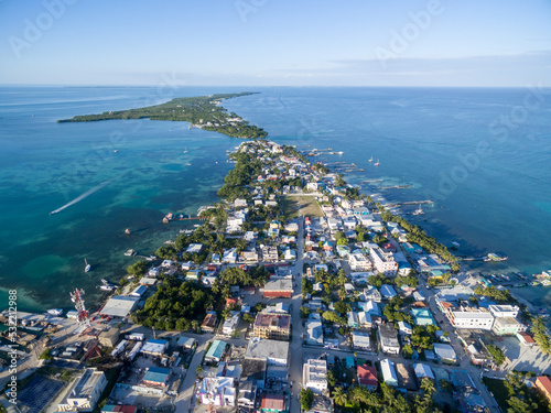 Photos Caye Caulker Island in Caribbean Sea