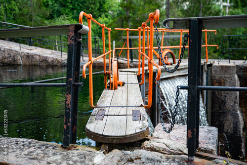 old waterlock in Telemark, Norway  photo