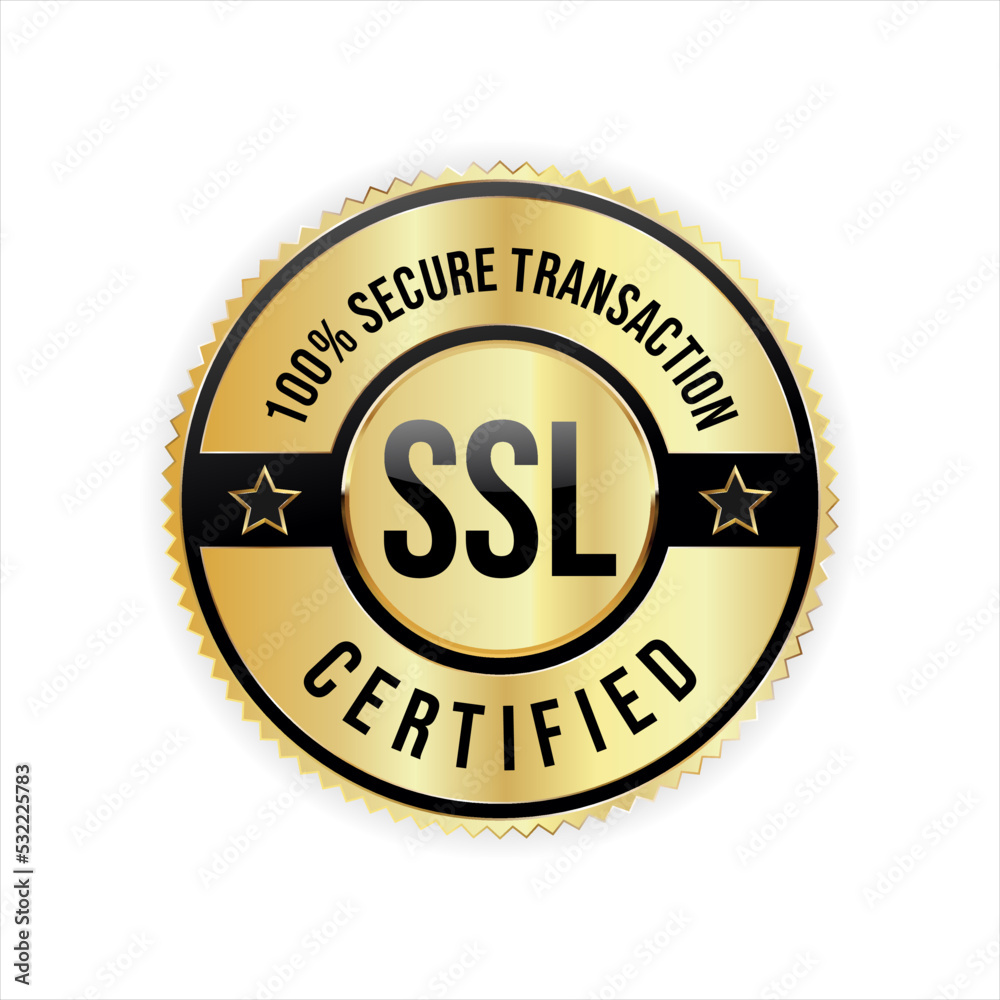 Secure connection icon vector illustration isolated on white background Secure connection icon vector illustration isolated on white background