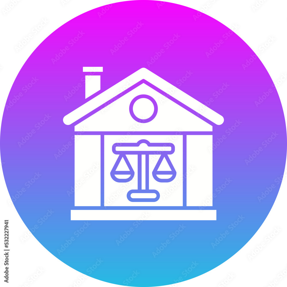 Property Gradient Circle Glyph Inverted Icon Property Gradient Circle Glyph Inverted Icon
