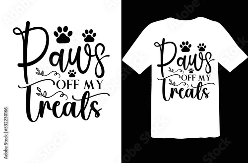 Paws off my treats svg design