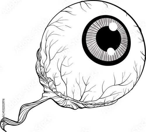 eyeball halloween ink photo