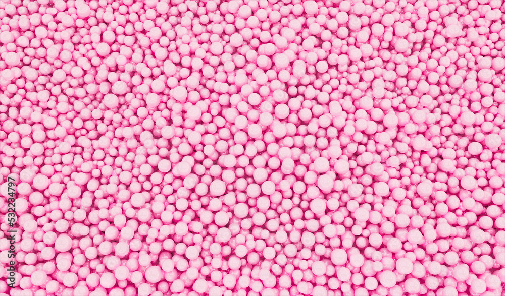 Pile of pink pearls. Beautiful shiny sea pearl. 3d illustration Pile of pink pearls. Beautiful shiny sea pearl. 3d illustration