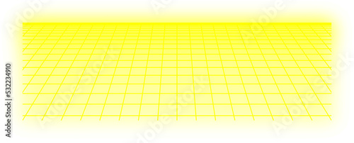 Retro cyberpunk style 80s Sci-Fi Background Futuristic with laser grid landscape. Digital cyber surface style of the 1980`s