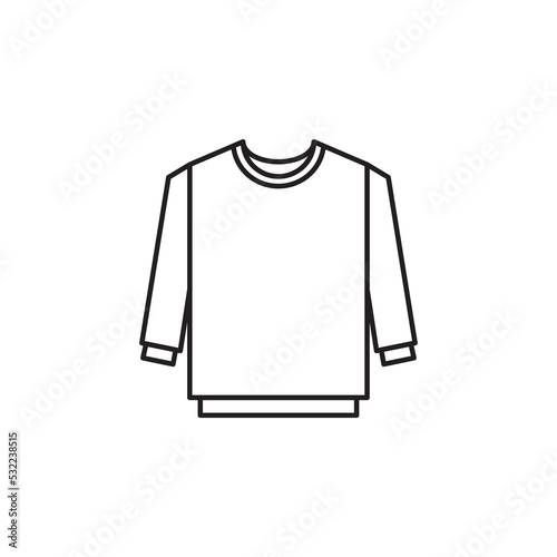 sweater vector for website symbol icon presentation