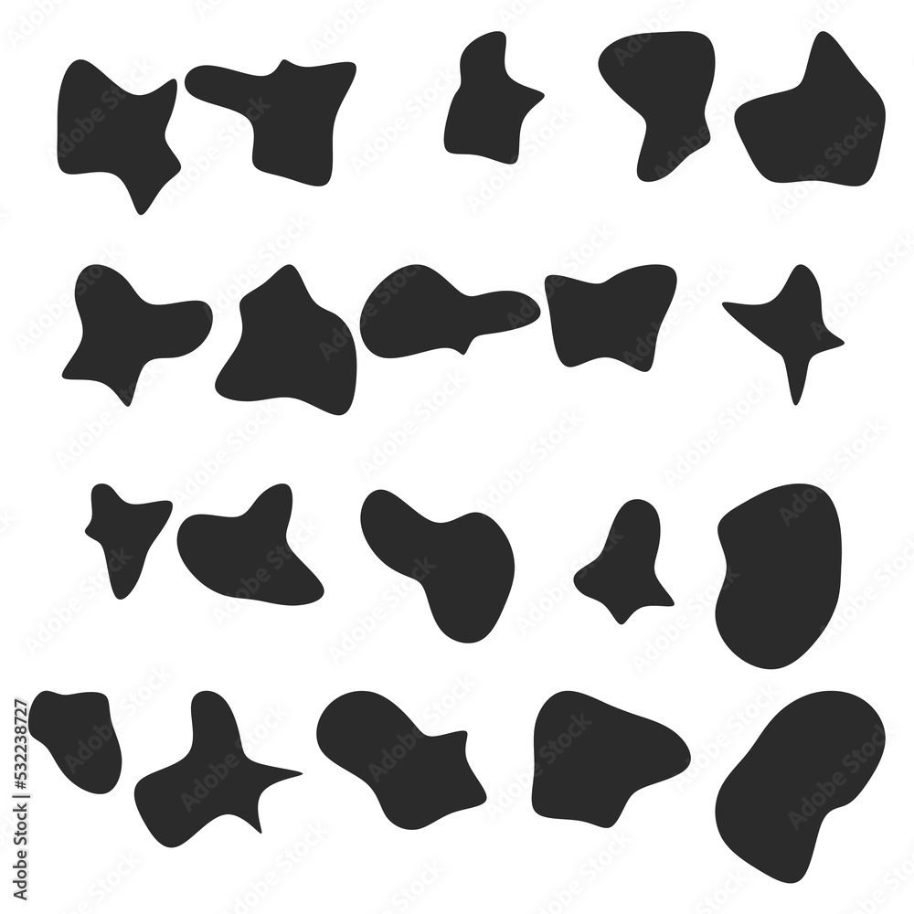 Abstract fluid frame set free vector Abstract fluid frame set free vector
