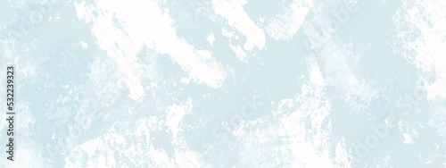 Blue marble texture background. Abstract watercolor or alcohol ink art blue white background with  crackers. Pastel blue marble background. 