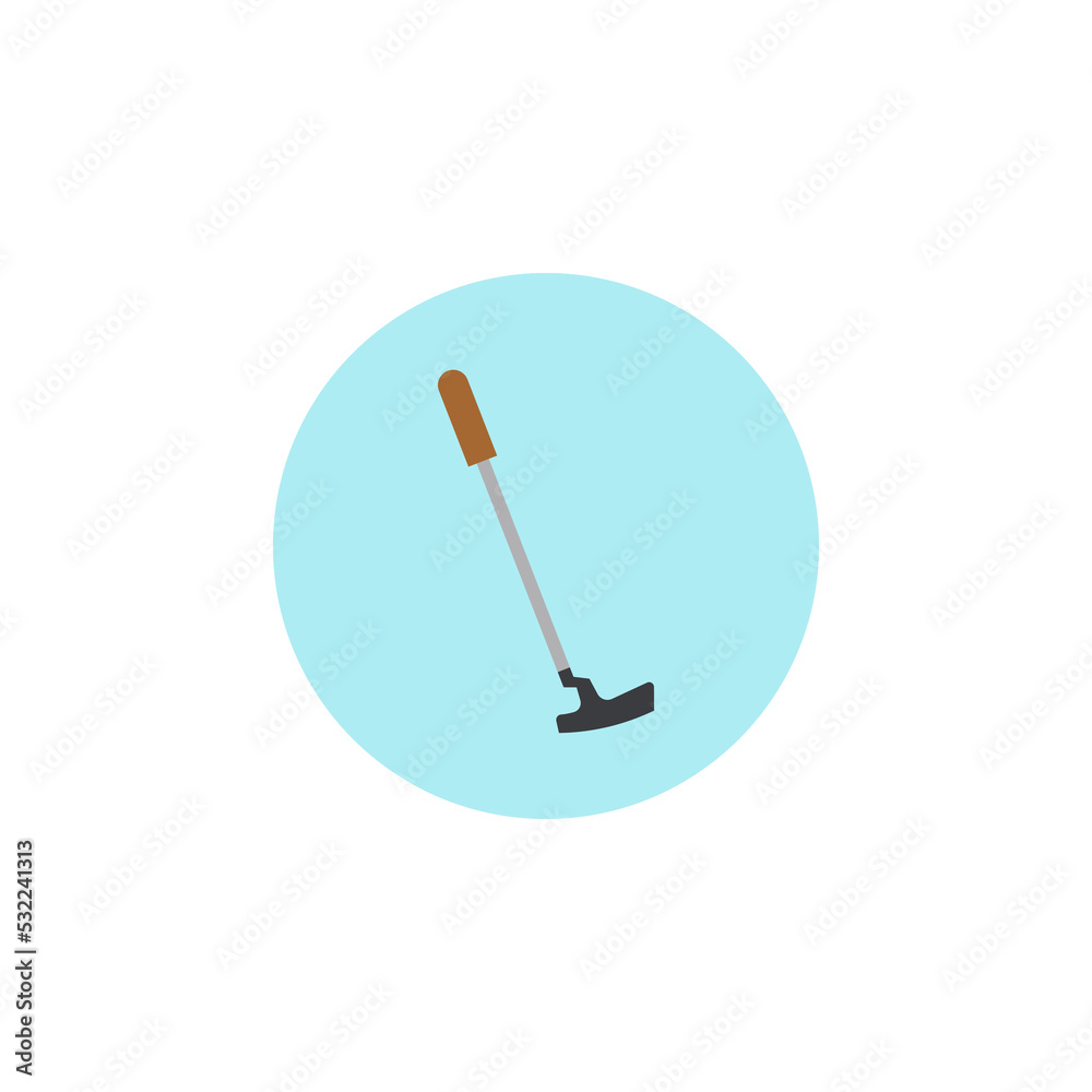 golf stick vector for website symbol icon presentation golf stick vector for website symbol icon presentation