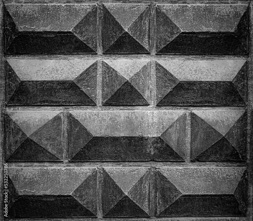 Stone vintage tiles as an abstract background.