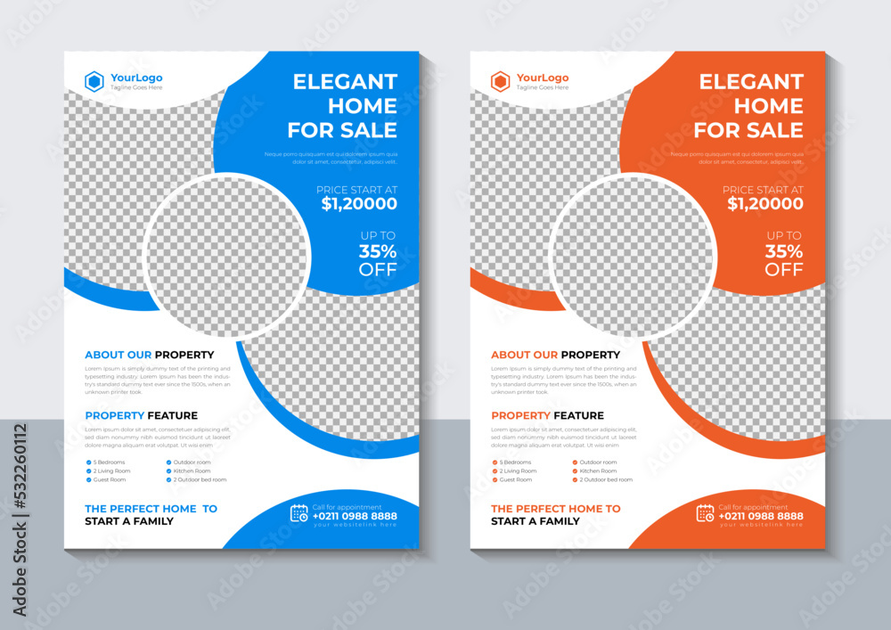 Modern Real Estate Flyer Design, Business flyer Template, Home Flyer, Brochure Design, Marketing, Annual Report, Poster Modern Real Estate Flyer Design, Business flyer Template, Home Flyer, Brochure Design, Marketing, Annual Report, Poster