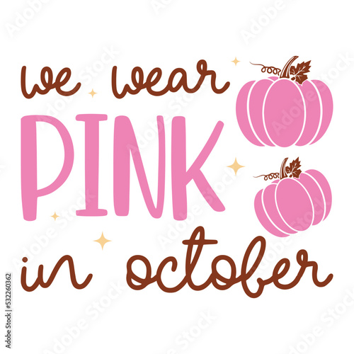 Breast Cancer Typography Quote Design