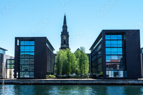 Photography Danish headquarters of Nordea Bank in Copenhagen, Denmark