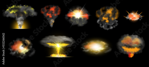 Explosion Realistic Set