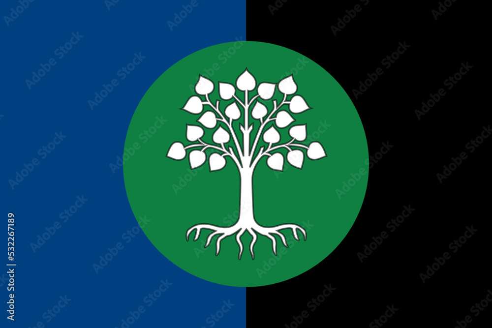 Obraz premium Fictional Flags, Fictional Country Flags, World Fantasy Flags for fiction, Unrealistic Flags.