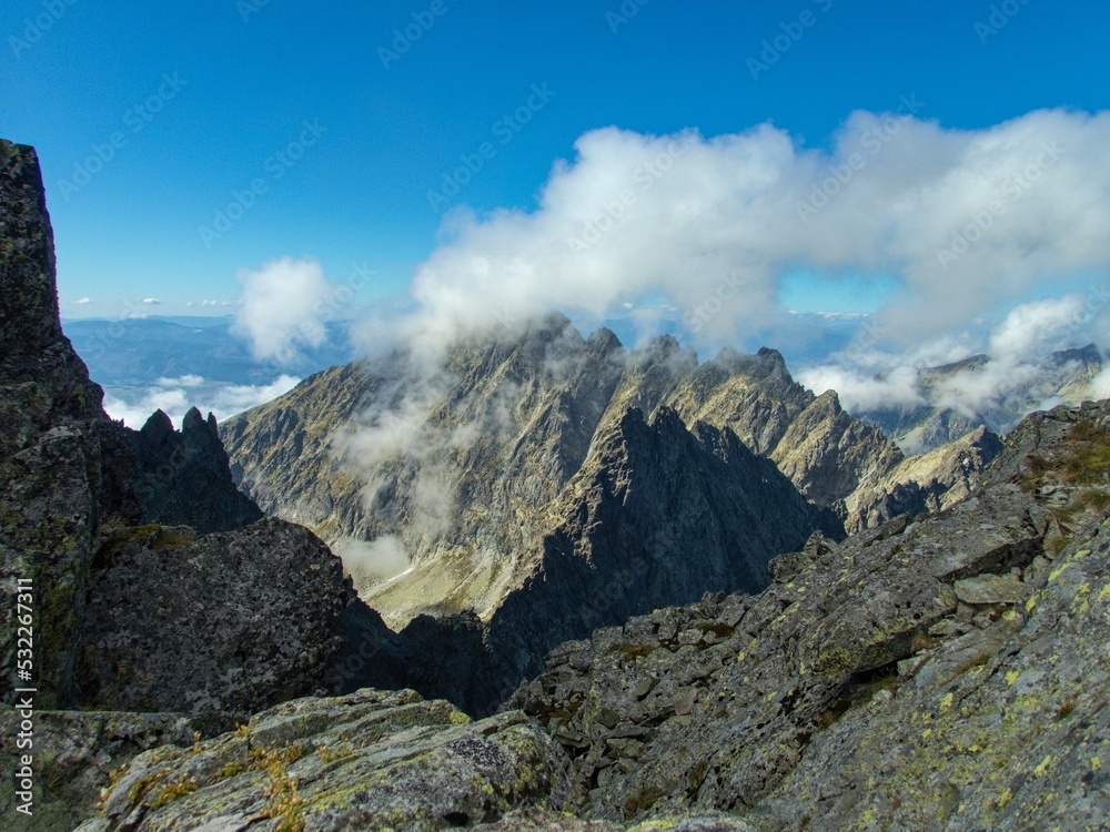 high tatra mountains in slovakia