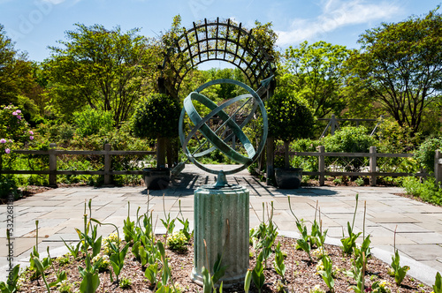 Sundial at the National Arboretum, Washington DC USA, Washington, District of Columbia