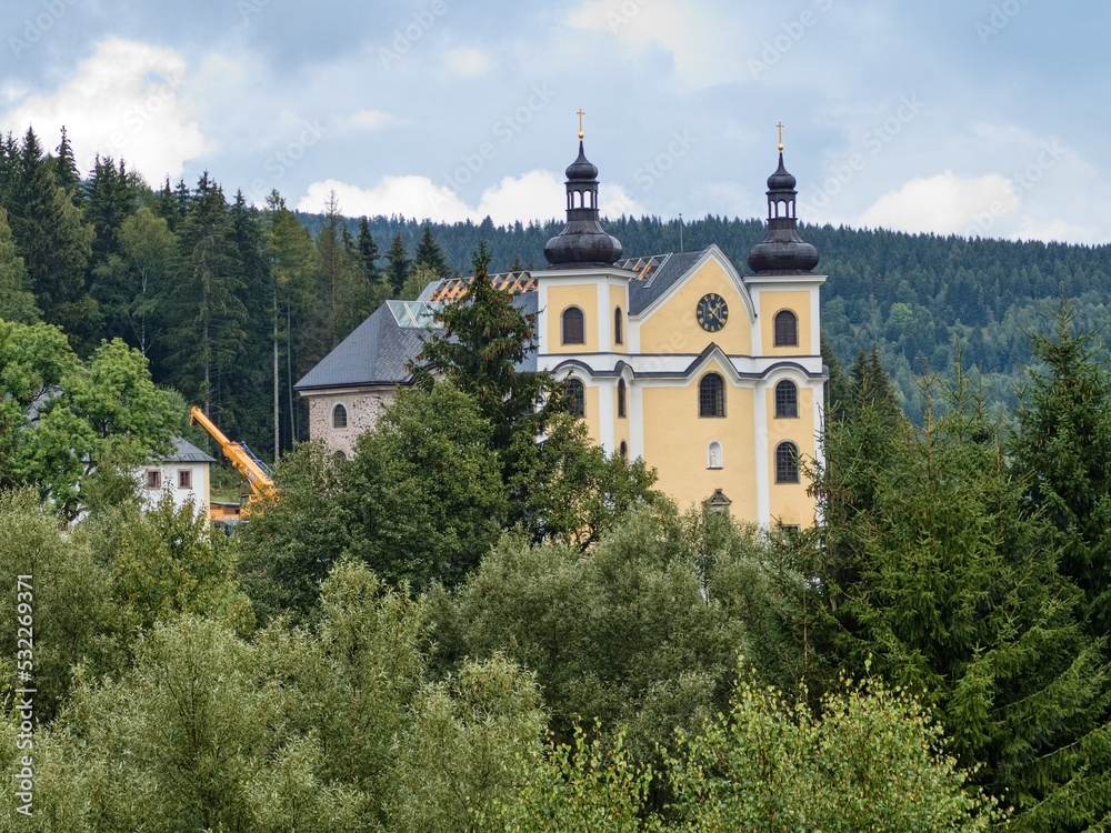 a traditional czech cristian church