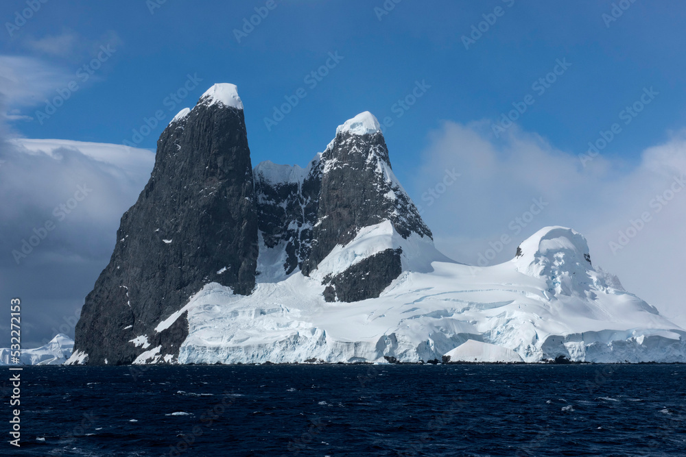 Antarctica, Lemaire Channel, the strait between Kiev Peninsula in the mainland's Graham Land and Booth Island.