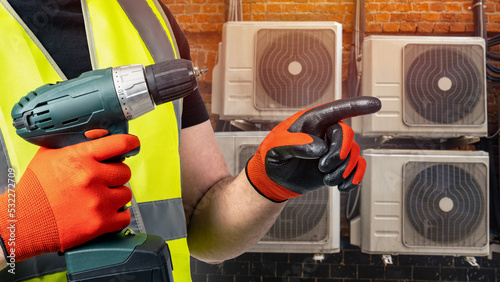 Installation air conditione...