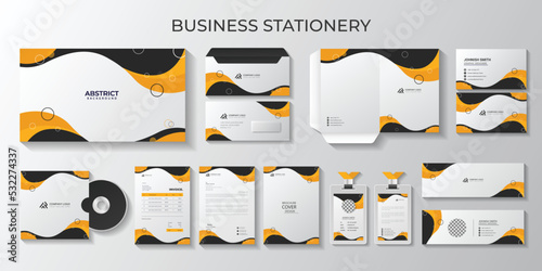 business stationery and letterhead, identity, branding, id card, envelopes Design